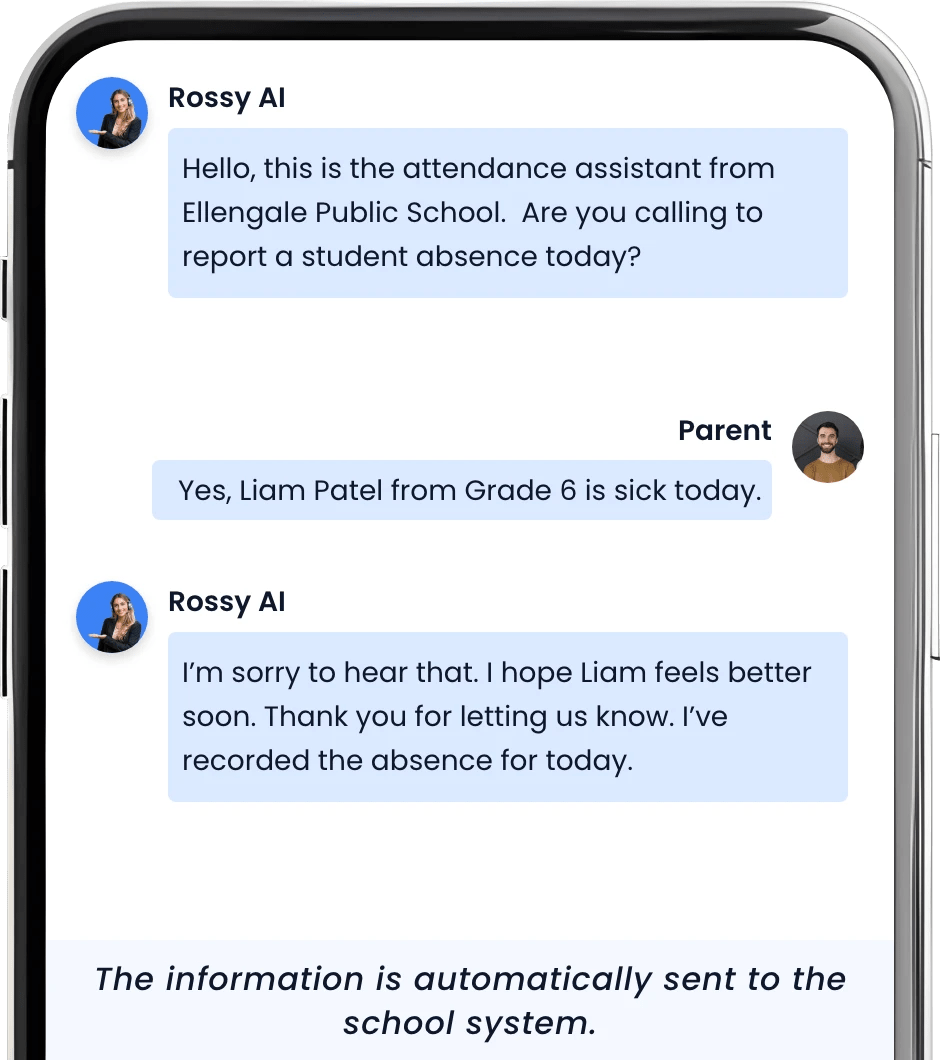 Parents Report Absences (Inbound AI) Parents Report Absences (Inbound AI)