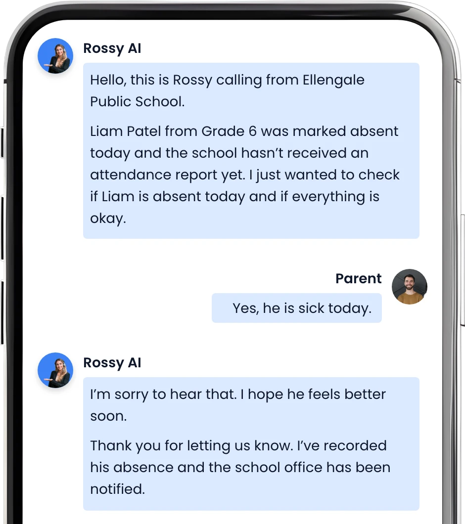 AI Safe Arrival Calls (Outbound AI) AI Safe Arrival Calls (Outbound AI)