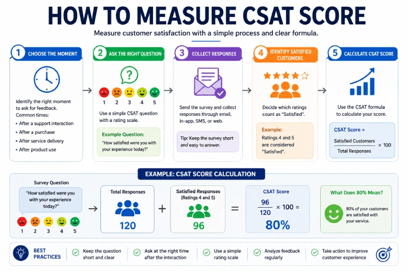 How to Measure CSAT Score?